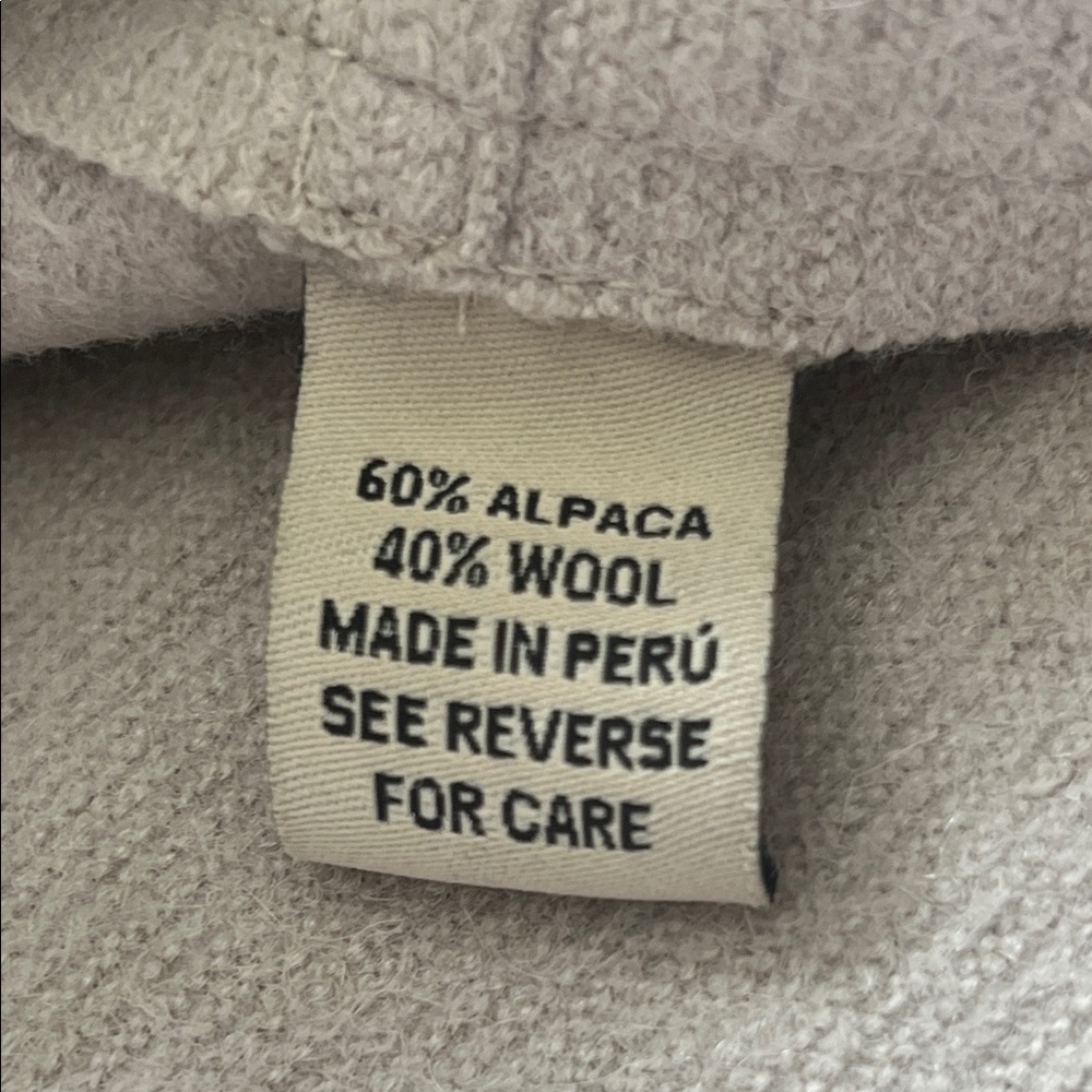 Beyond Threads Alpaca Wool Jacket Size Large - Picture 7 of 7